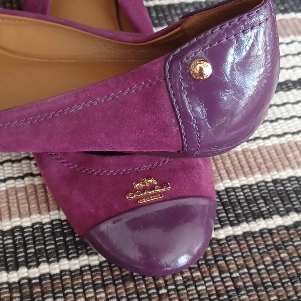 Coach women flats